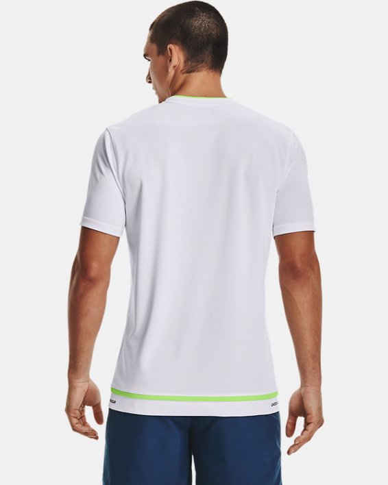 Herren UA Accelerate Premier T-Shirt, White, pdpMainDesktop image number 1